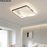 Chandelier Ceiling Lamp Square Mounted Hanging Lamp Indoor Pendant Light Ligthing Lustre For Living Room Bedroom Home Decoration