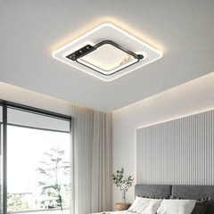 LED Living Room Ceiling Lamps Bedroom Simple Modern Atmosphere Remote Round Square Nordic Dining Room Home Indoor Lighting Lamps