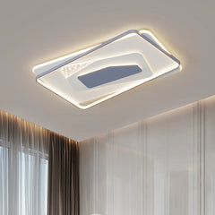 Led Ceiling Lamp Black Gray Living Room Bedroom Study Light Dimmable With Remote Control Home Indoor Decor Lighting Ceiling Lamp