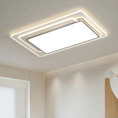 Led Rectangular Ceiling Lamp Living Room Modern Simple Atmosphere Home Round Bedroom Aisle Balcony Lamp Indoor Lighting Fixtures