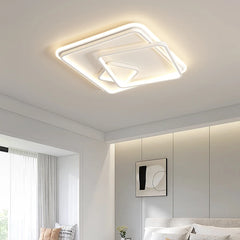 Chandelier Ceiling Lamp Square Mounted Hanging Lamp Indoor Pendant Light Ligthing Lustre For Living Room Bedroom Home Decoration