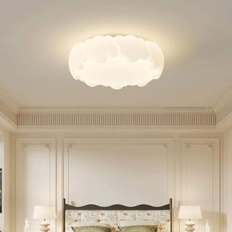 Cream Style Bedroom Ceiling Lamp Medieval Cream Style Master Bedroom Princess Room Lamps Modern Minimalist Designer Study Lamp