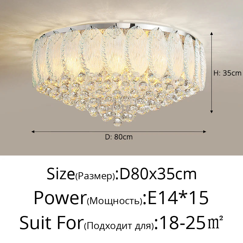 French Cream Style Full Spectrum Ceiling Lamp Creative Feather Living Room Eye Protection LED Bedroom Study Light Luxury Lamps