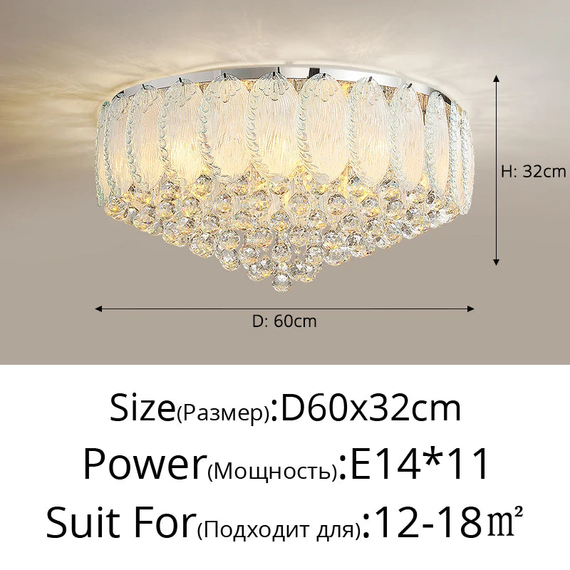 French Cream Style Full Spectrum Ceiling Lamp Creative Feather Living Room Eye Protection LED Bedroom Study Light Luxury Lamps