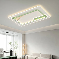 LED Living Room Ceiling Lamps Bedroom Simple Modern Atmosphere Remote Round Square Nordic Dining Room Home Indoor Lighting Lamps