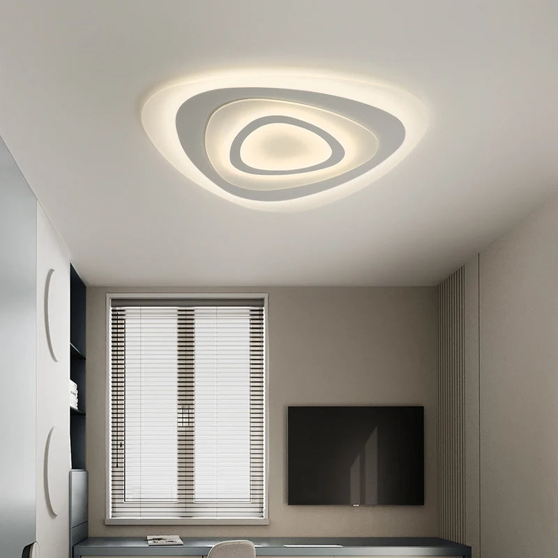 Led Bedroom Ceiling Lamp Modern Simple Atmosphere Lights Bedroom Living Dining Room Creative Study Room Indoor Lighting Fixtures