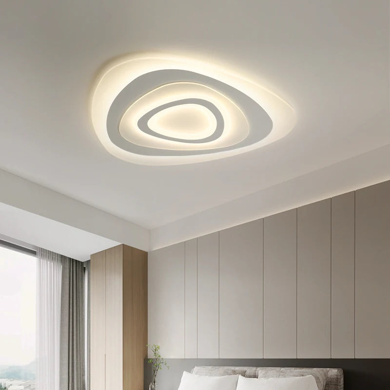 Led Bedroom Ceiling Lamp Modern Simple Atmosphere Lights Bedroom Living Dining Room Creative Study Room Indoor Lighting Fixtures