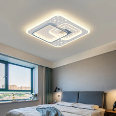 Led Ceiling Lamp Living Room Bedroom Modern Simple Round Square Lights Atmospheric Household Indoor Lighting Decor Ceiling Lamps