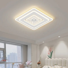 Led Ceiling Lamps Simple Modern Bedroom Rectangular Round Lights Living Dining Room Home Indoor Lighting Decor Lighting Fixtures