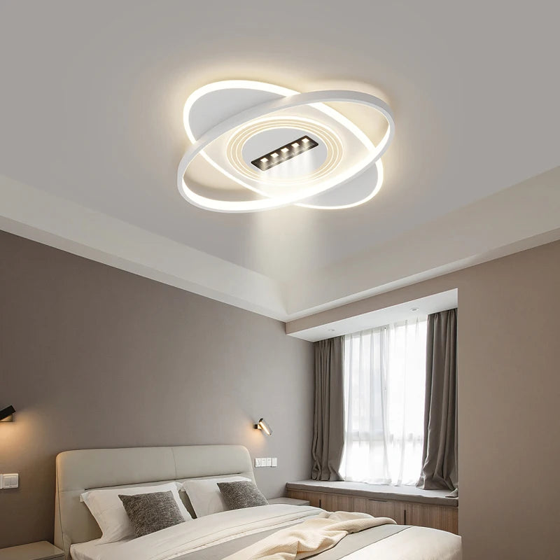 Led Ceiling Lights Living Room Round Square Ceiling Lamp Bedroom Study Simple Modern Atmosphere Home Indoor Lighting Decor Lamps