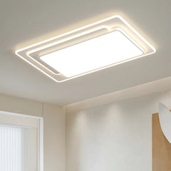 Led Rectangular Ceiling Lamp Living Room Modern Simple Atmosphere Home Round Bedroom Aisle Balcony Lamp Indoor Lighting Fixtures