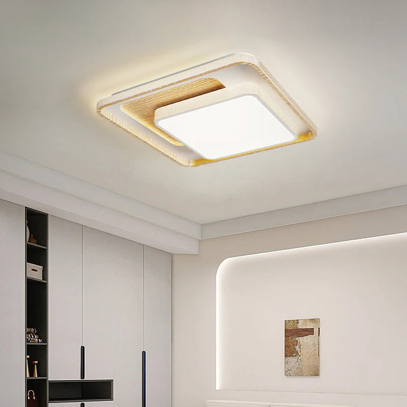 Modern Minimalist Black White Led Ceiling Lights Living Room Bedroom Dining Room Ceiling Lamp Home Interior Decor Lighting Lamps