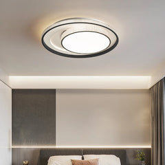 Modern Minimalist Black White Led Ceiling Lights Living Room Bedroom Dining Room Ceiling Lamp Home Interior Decor Lighting Lamps