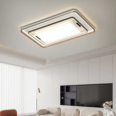 Modern Minimalist Led Ceiling Lamps Living Room Bedroom Gray White Ceiling Lights Home Indoor Decoration Lighting Lamps Fixtures