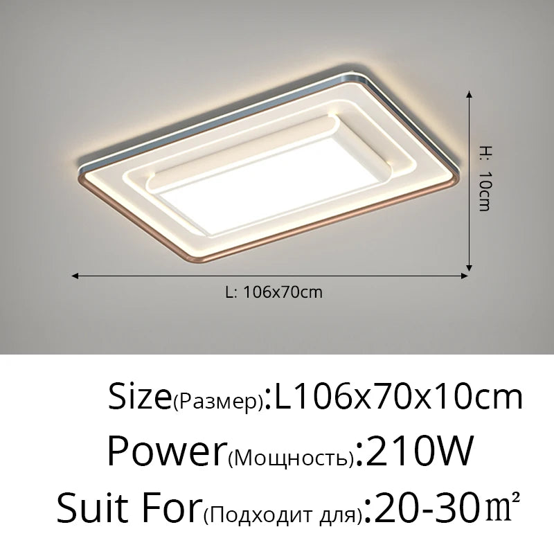 Modern Minimalist Led Ceiling Lamps Living Room Bedroom Gray White Ceiling Lights Home Indoor Decoration Lighting Lamps Fixtures