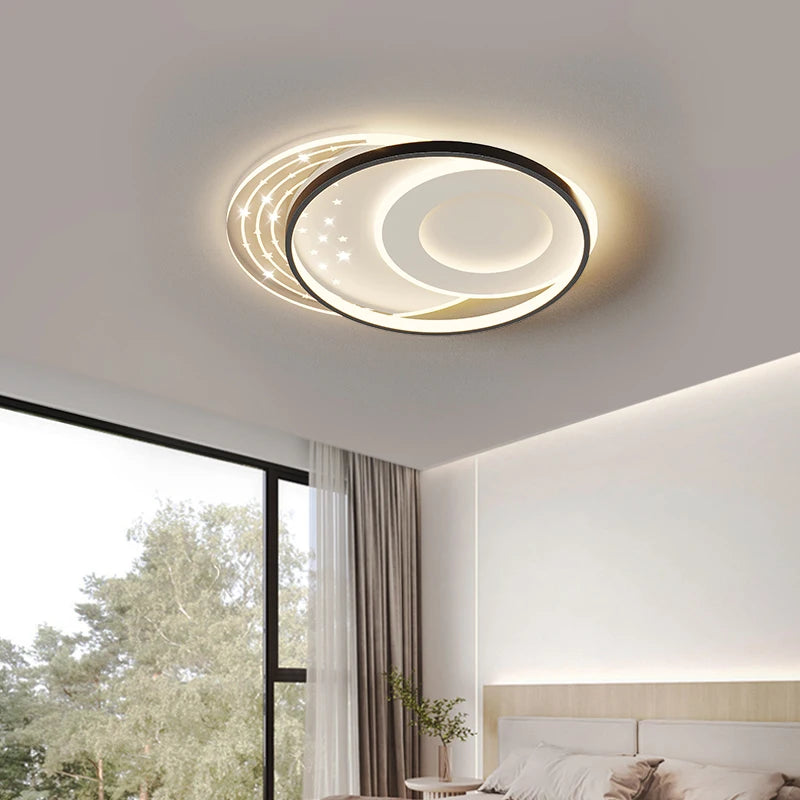 Modern Minimalist Living Room Led Ceiling Light Nordic Atmosphere Bedroom Study Ceiling Lamp Home Indoor Decor Lighting Fixtures