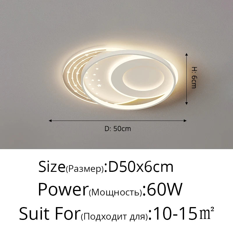 Modern Minimalist Living Room Led Ceiling Light Nordic Atmosphere Bedroom Study Ceiling Lamp Home Indoor Decor Lighting Fixtures