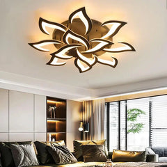 Modern Simple LED Pendant Light Living Room Bedroom Study Room Black and White Pendant Light Home Lighting Decorative Lights