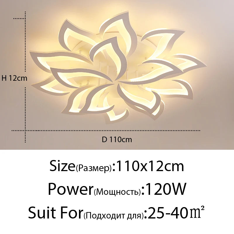 Modern Simple LED Pendant Light Living Room Bedroom Study Room Black and White Pendant Light Home Lighting Decorative Lights