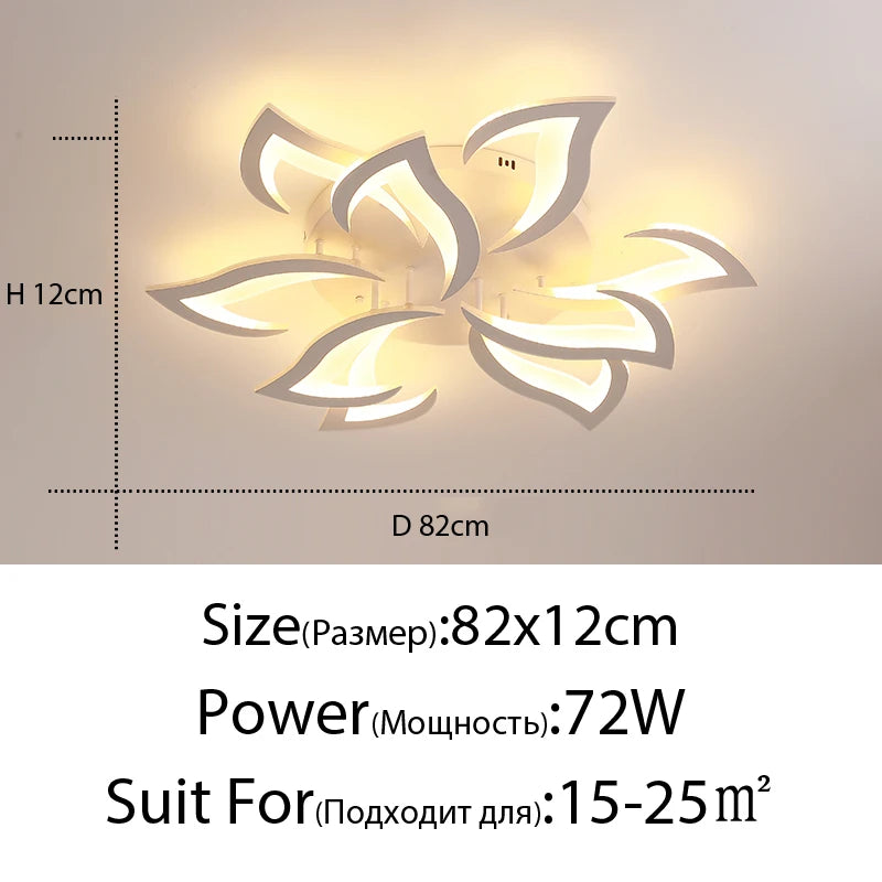 Modern Simple LED Pendant Light Living Room Bedroom Study Room Black and White Pendant Light Home Lighting Decorative Lights