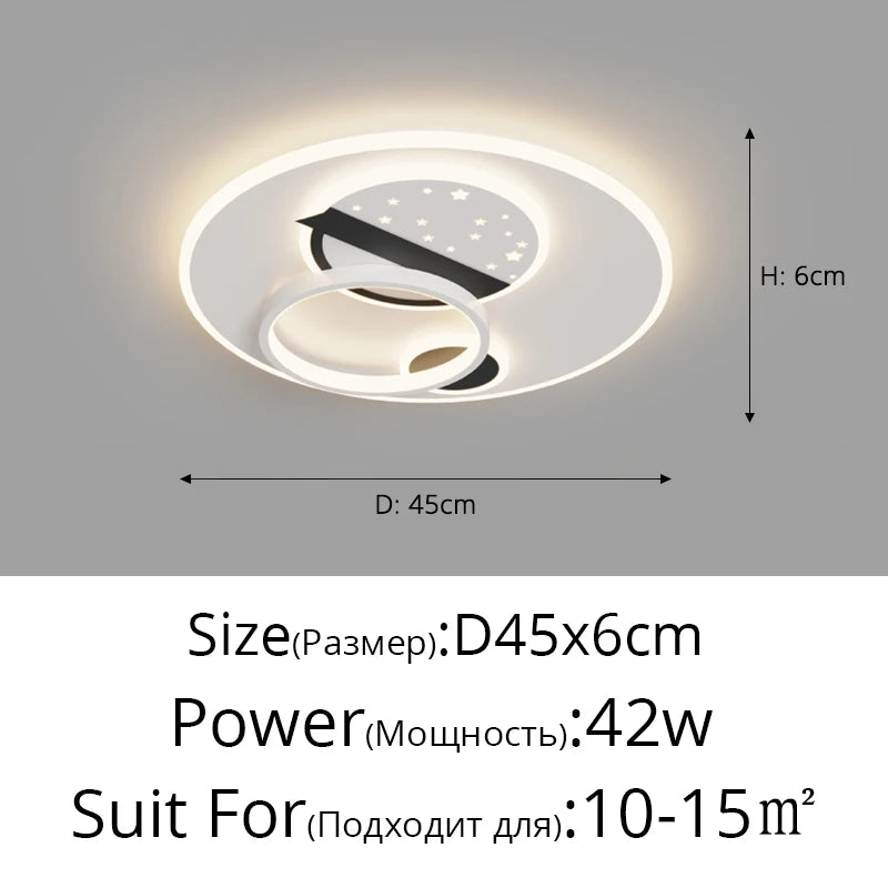 Nordic Led Round Square Ceiling Light Simple Modern Atmosphere Living Room Bedroom Balcony Lamp Home Indoor Decor Lighting Lamps