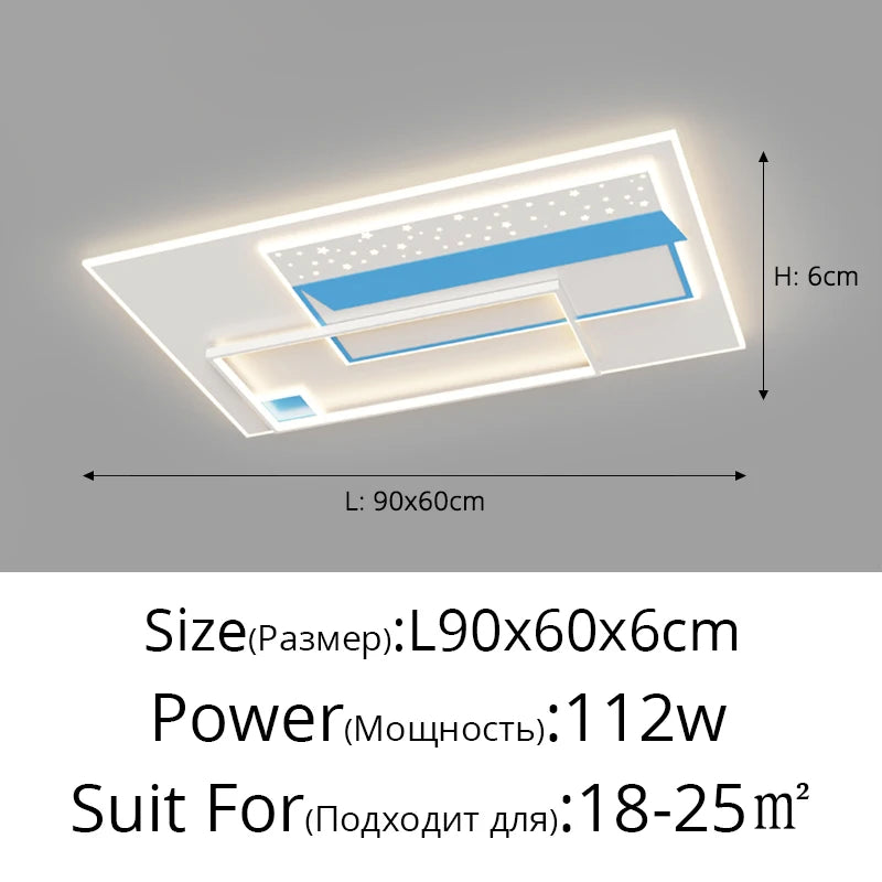 Nordic Led Round Square Ceiling Light Simple Modern Atmosphere Living Room Bedroom Balcony Lamp Home Indoor Decor Lighting Lamps