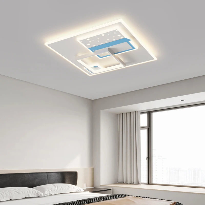 Nordic Led Round Square Ceiling Light Simple Modern Atmosphere Living Room Bedroom Balcony Lamp Home Indoor Decor Lighting Lamps