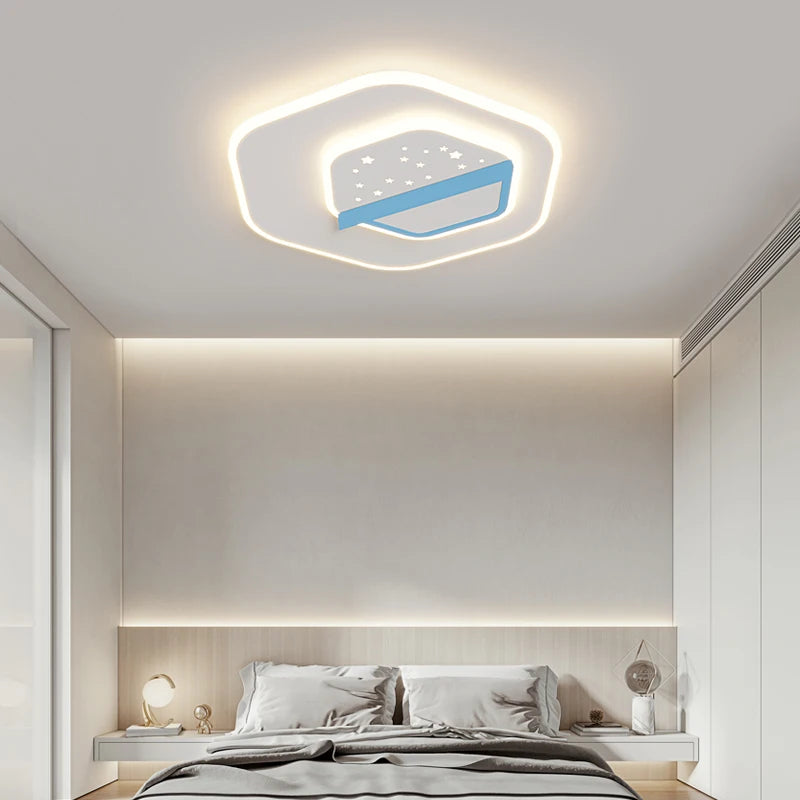 Nordic Led Round Square Ceiling Light Simple Modern Atmosphere Living Room Bedroom Balcony Lamp Home Indoor Decor Lighting Lamps