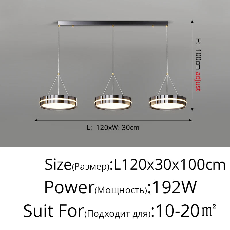 Simple Led Ceiling Lights Round Square Wrought Iron Acrylic Chandeliers Living Room Bedroom Study Room Home Lighting Decor Lamps