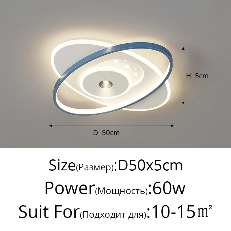 Simple Modern Led Ceiling Lights Living Room Bedroom Study Room Round Square Ceiling Lamps Home Interior Decor Lighting Fixtures