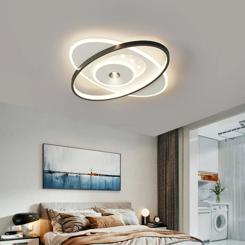 Simple Modern Led Ceiling Lights Living Room Bedroom Study Room Round Square Ceiling Lamps Home Interior Decor Lighting Fixtures